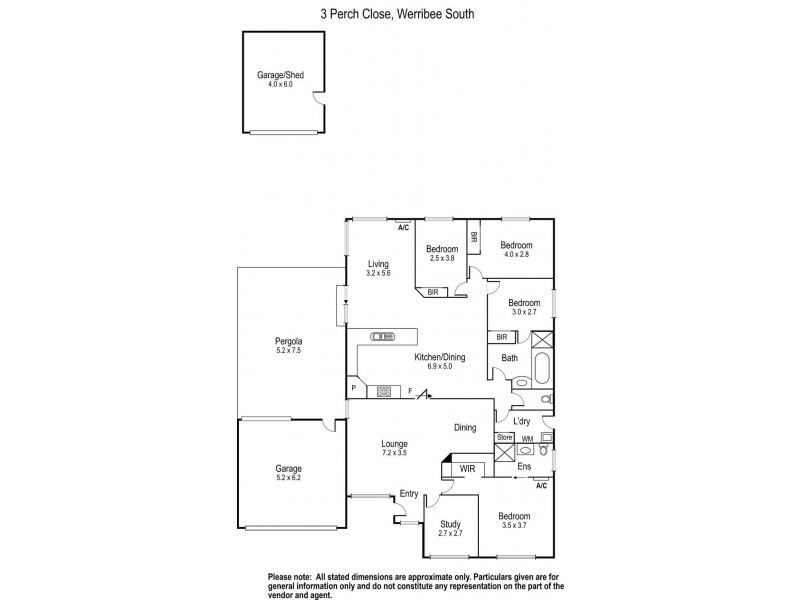 3 Perch Close, Werribee South VIC 3030 Floorplan