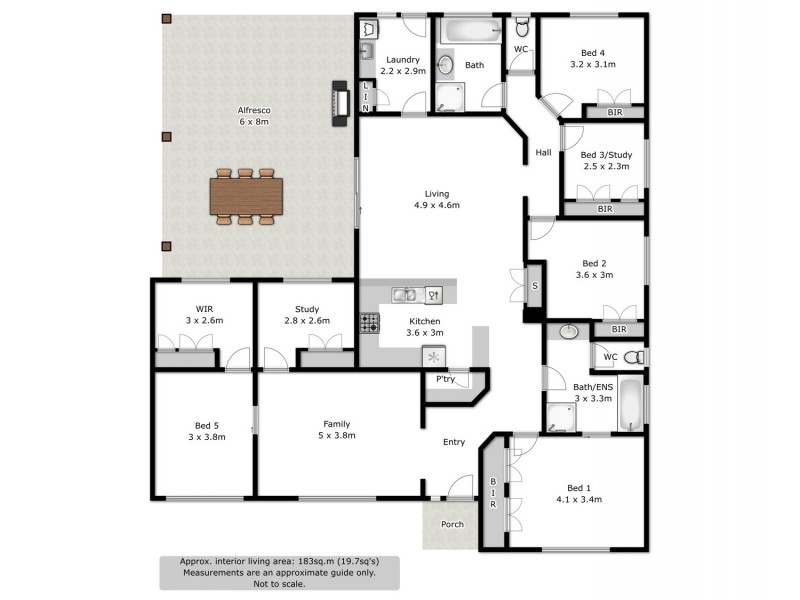 51 Marshall Street, Wodonga VIC 3690 Floorplan