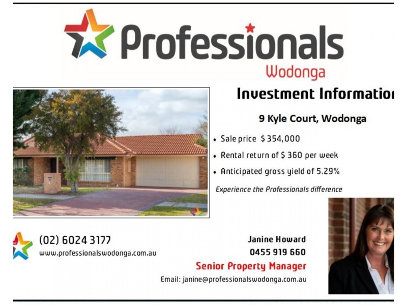 9 Kyle Court, Wodonga VIC 3690