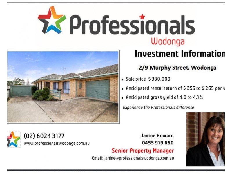 2/9 Murphy Street, Wodonga VIC 3690