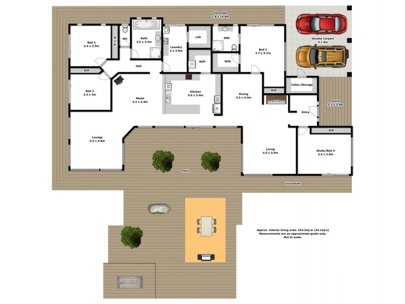 29 Indigo Drive, Barnawartha VIC 3688 Floorplan