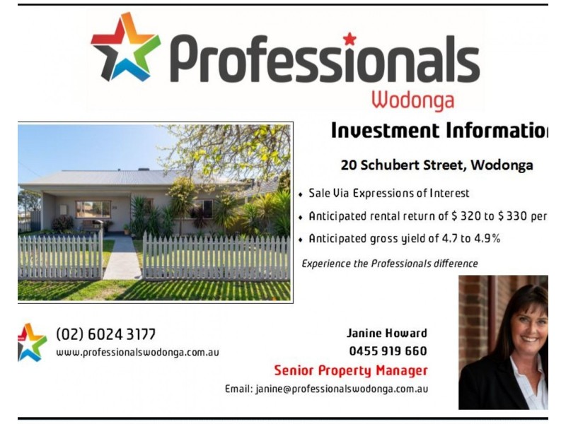 20 Schubert Crescent, Wodonga VIC 3690