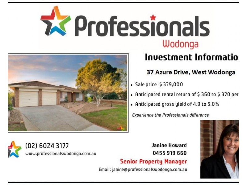 37 Azure Drive, Wodonga VIC 3690