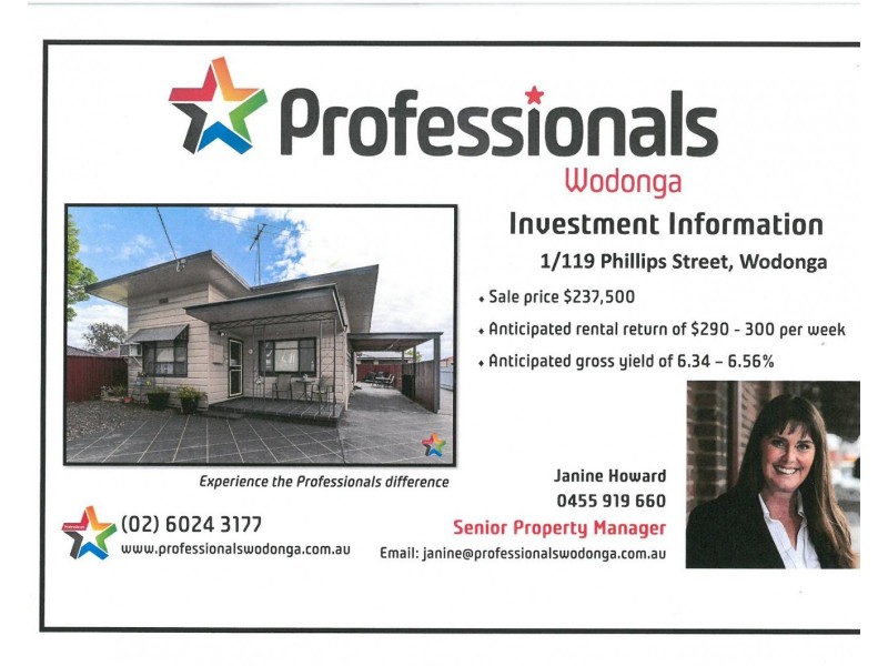 1/119 Phillips Street, Wodonga VIC 3690