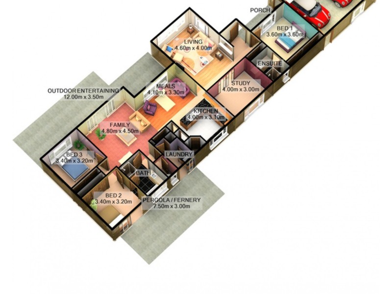 10 Eagle Court, Wodonga VIC 3690 Floorplan