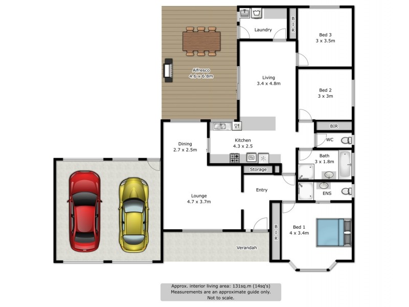 17 Falcon Circuit, Wodonga VIC 3690 Floorplan