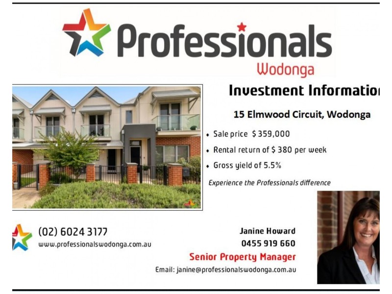 15 Elmwood Circuit, Wodonga VIC 3690