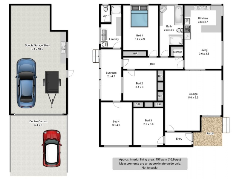 263 Beechworth Road, Wodonga VIC 3690 Floorplan