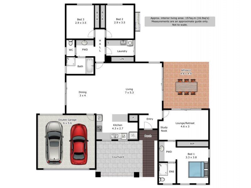 17 Briese Court, Thurgoona NSW 2640 Floorplan