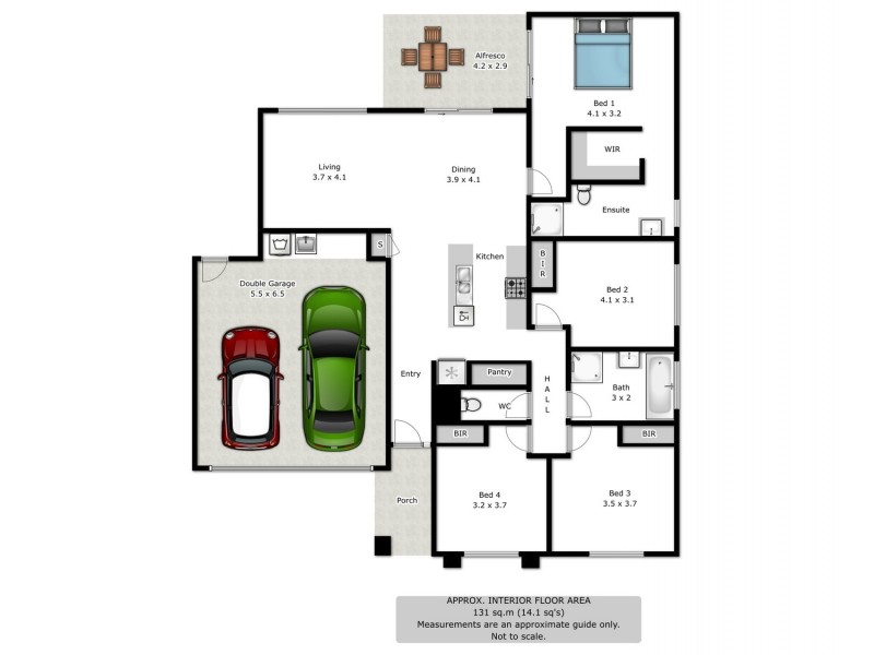 54 Driver Terrace, Glenroy NSW 2640 Floorplan