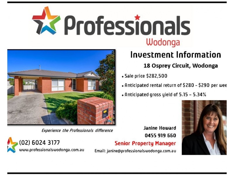 18 Osprey Circuit, Wodonga VIC 3690