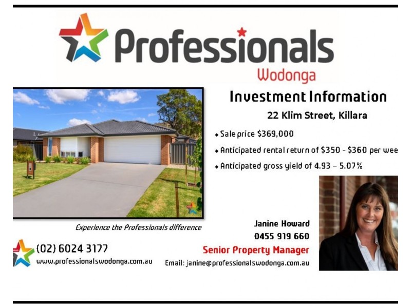 22 Klim Street, Wodonga VIC 3690