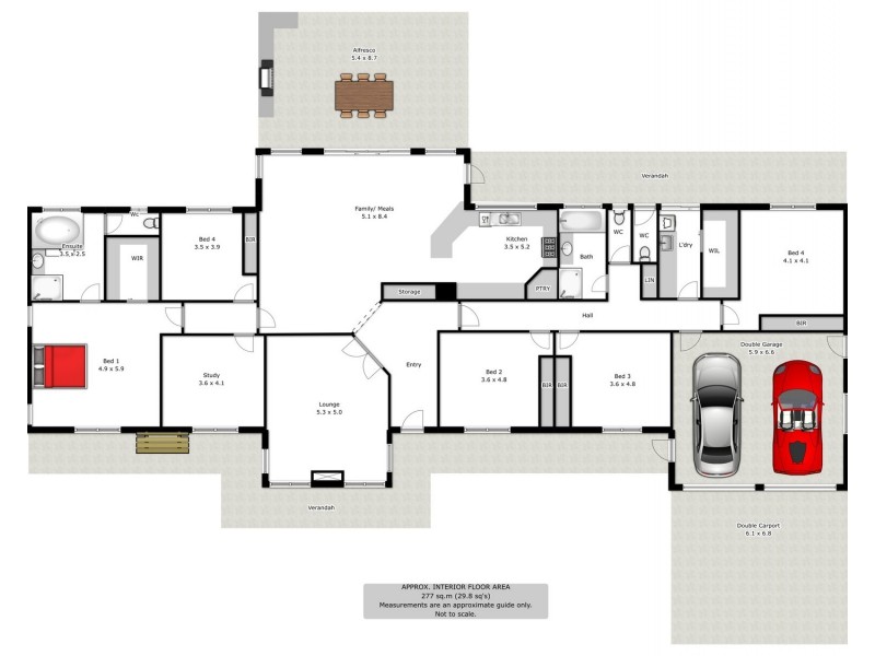 360 Whytes Road, Baranduda VIC 3691 Floorplan
