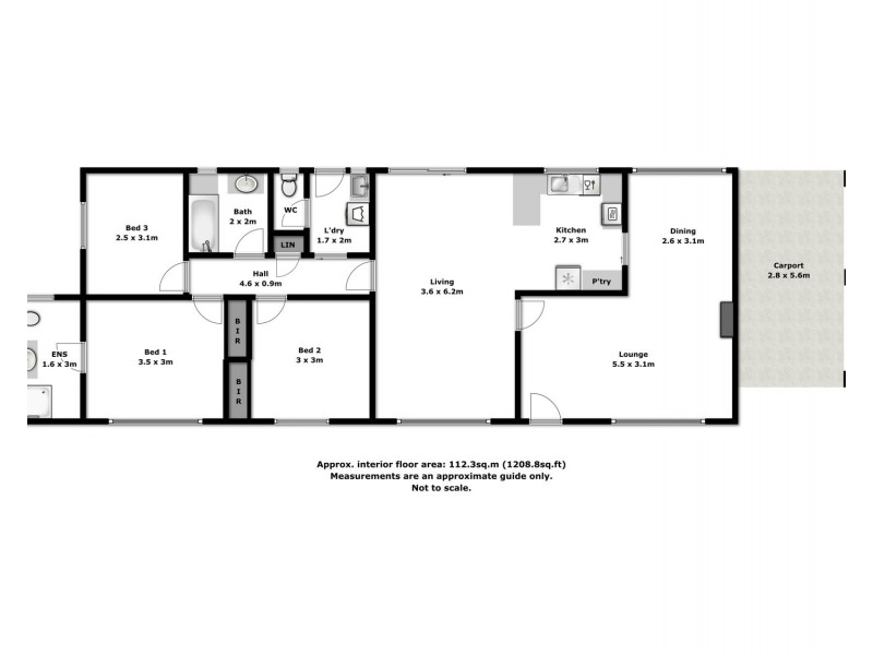 3 Paramount Court, Wodonga VIC 3690 Floorplan