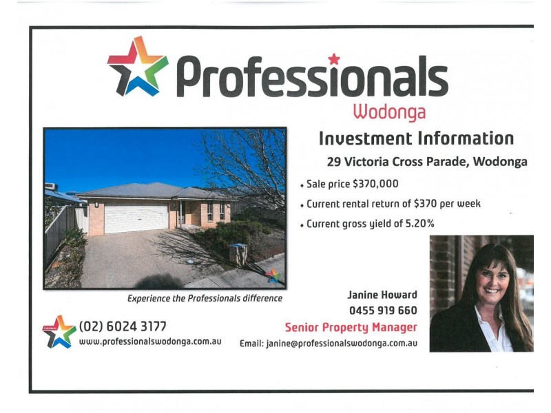 29 Victoria Cross Parade, Wodonga VIC 3690