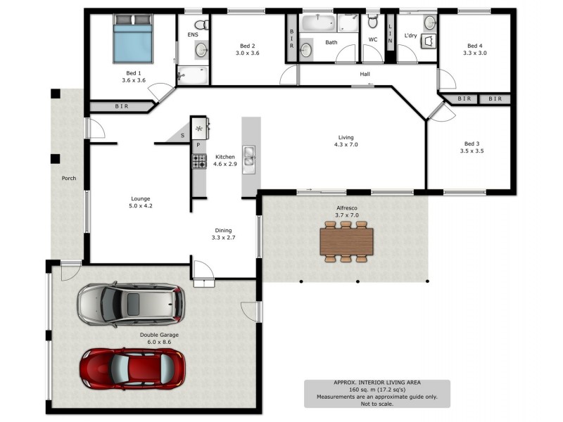 14 Montclair Avenue, Wodonga VIC 3690 Floorplan