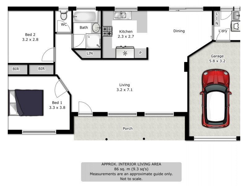 1 & 2/ 47 Campaspe Street, Wodonga VIC 3690 Floorplan
