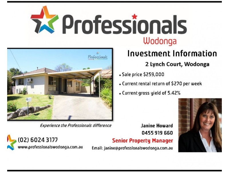 2 Lynch Court, Wodonga VIC 3690