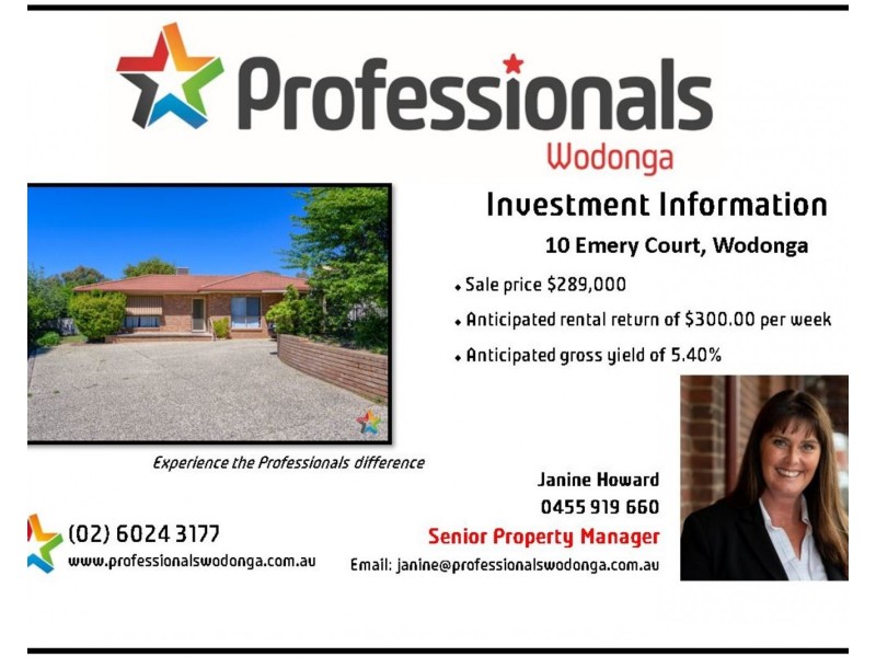 10 Emery Court, Wodonga VIC 3690