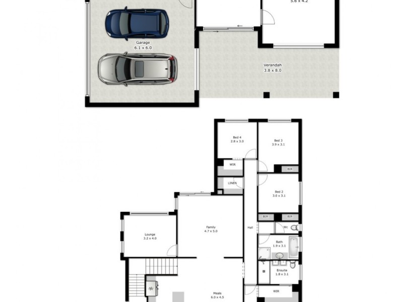 6 Cardamine Road, Bandiana VIC 3694 Floorplan