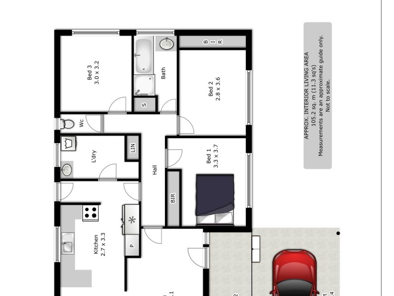 27 Nickless Street, Chiltern VIC 3683 Floorplan