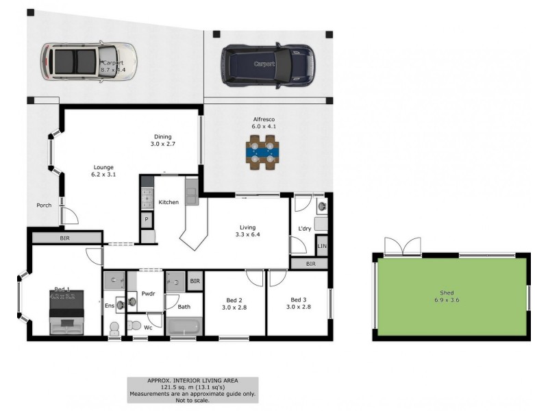 36 Hickory Street, Thurgoona NSW 2640 Floorplan