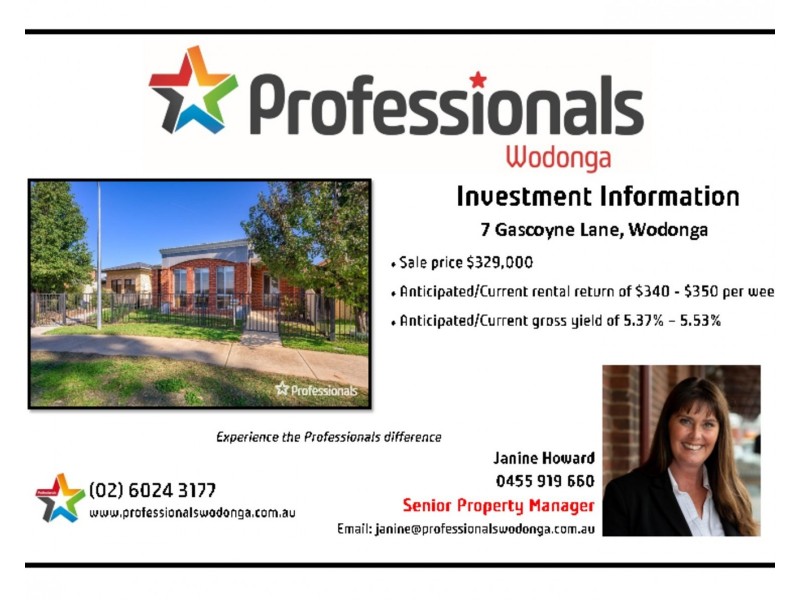 7 Gascoyne Lane, Wodonga VIC 3690