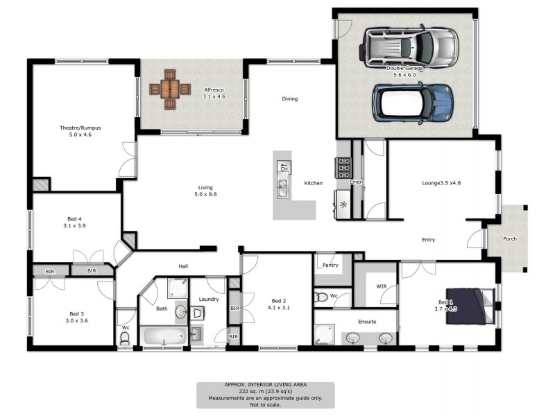 7 Millar Court, Wodonga VIC 3690 Floorplan