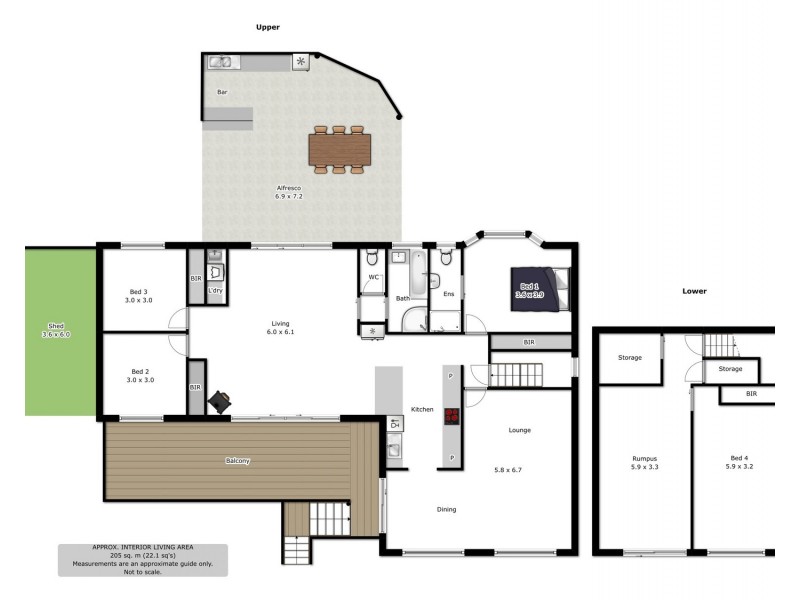6 Haley Crescent, Wodonga VIC 3690 Floorplan
