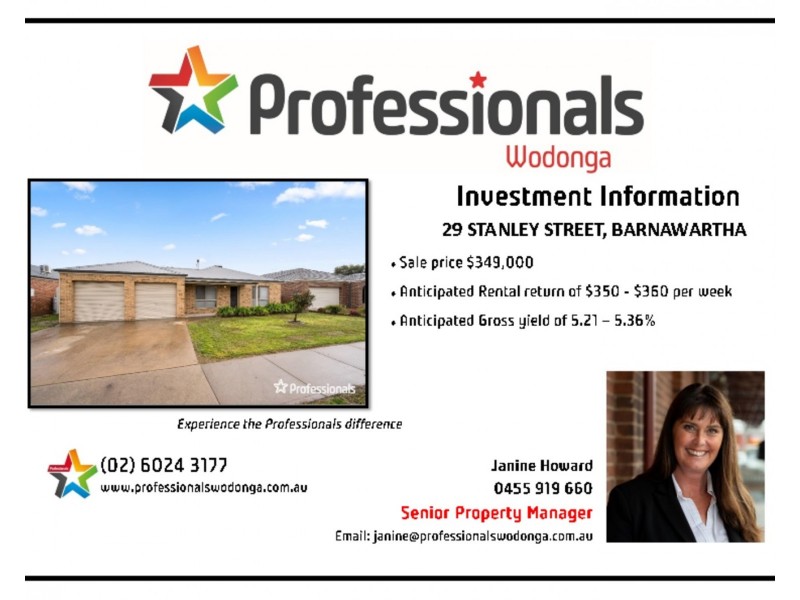 29 Stanley Street, Barnawartha VIC 3688