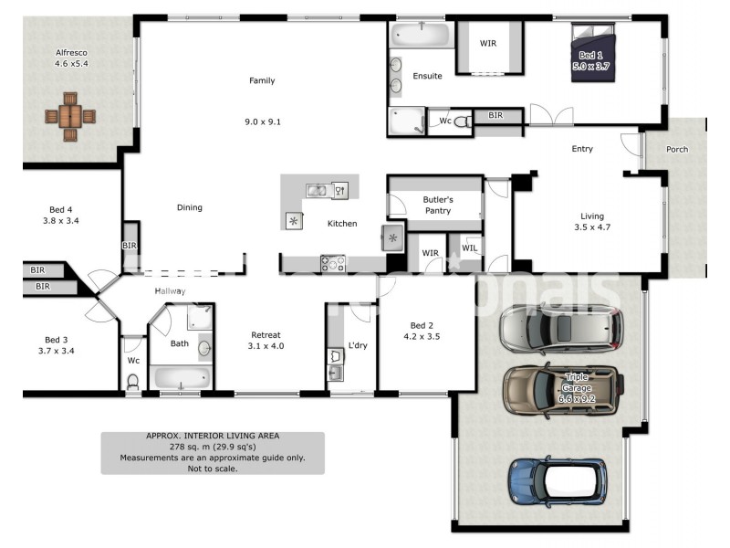 9 Silky Oak Avenue, Wodonga VIC 3690 Floorplan