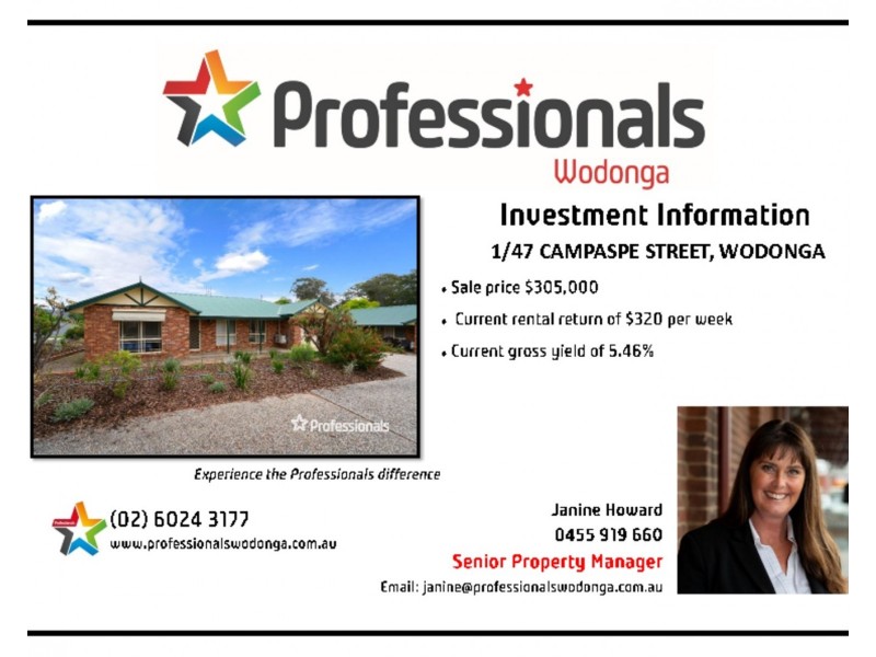 1 & 2/47 Campaspe Street, Wodonga VIC 3690