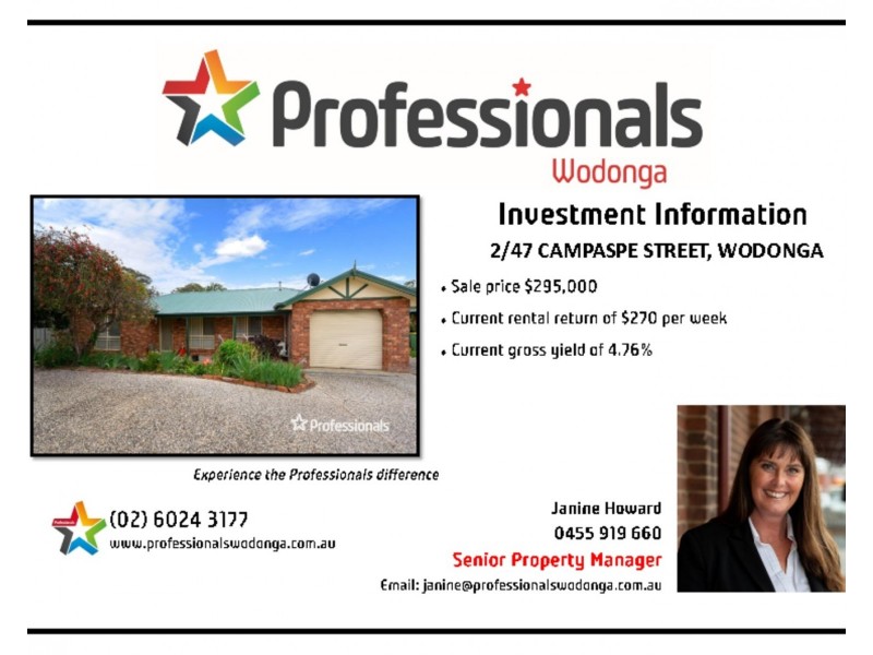 1 & 2/47 Campaspe Street, Wodonga VIC 3690