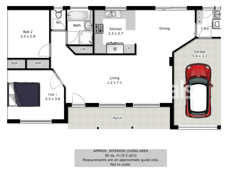 1 & 2/47 Campaspe Street, Wodonga VIC 3690 Floorplan