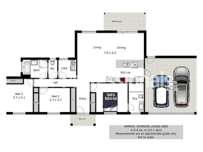 40 Inwood Crescent, Wodonga VIC 3690 Floorplan