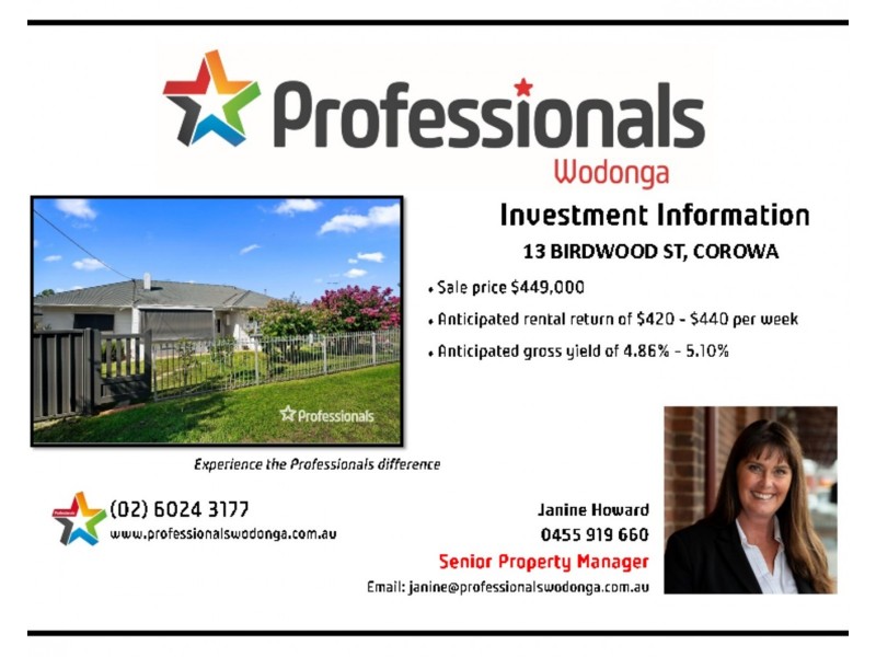 13 Birdwood Street, Corowa NSW 2646