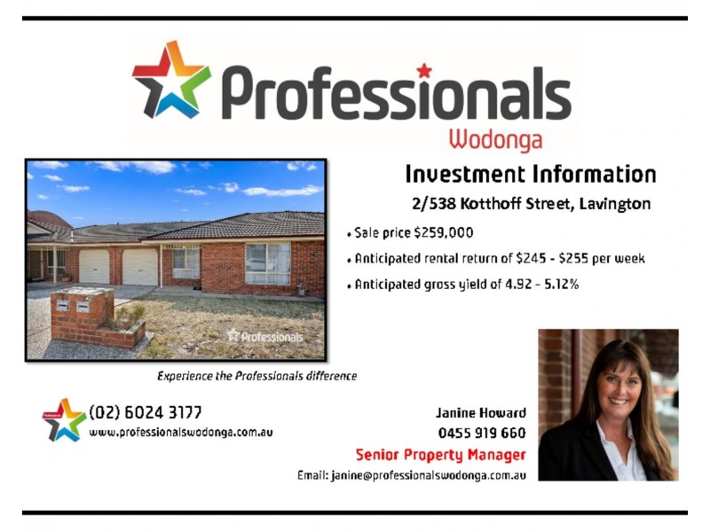 2/538 Kotthoff Street, Lavington NSW 2641