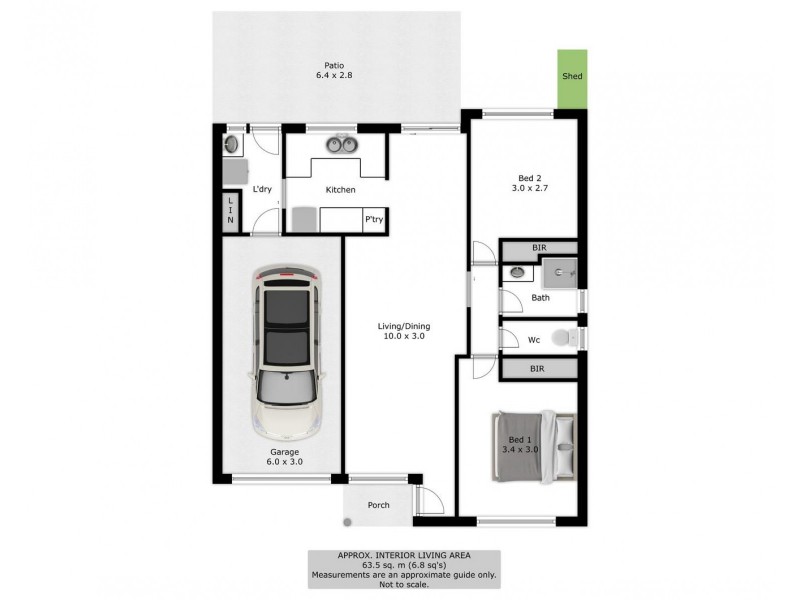 2/538 Kotthoff Street, Lavington NSW 2641 Floorplan