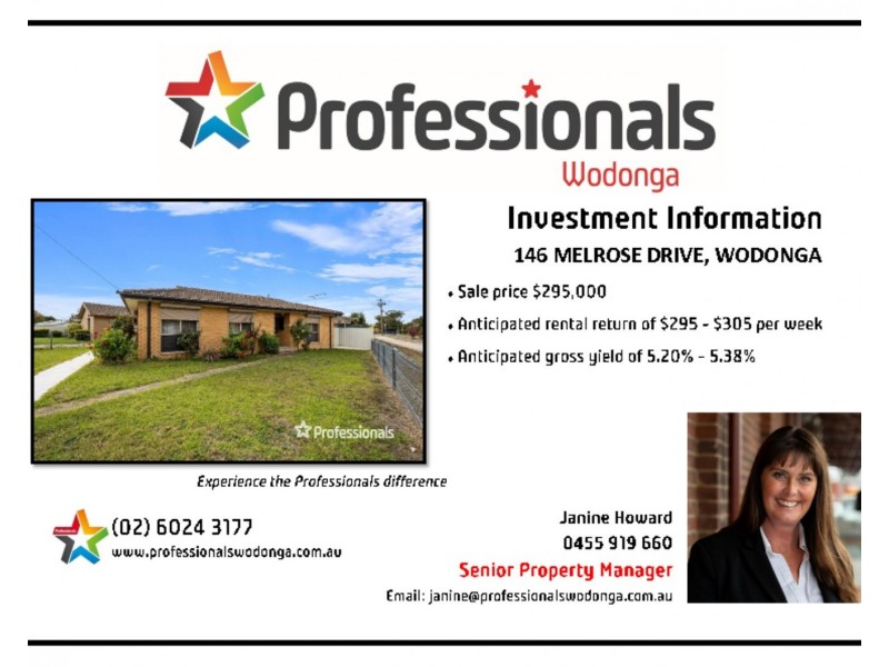 146 Melrose Drive, Wodonga VIC 3690