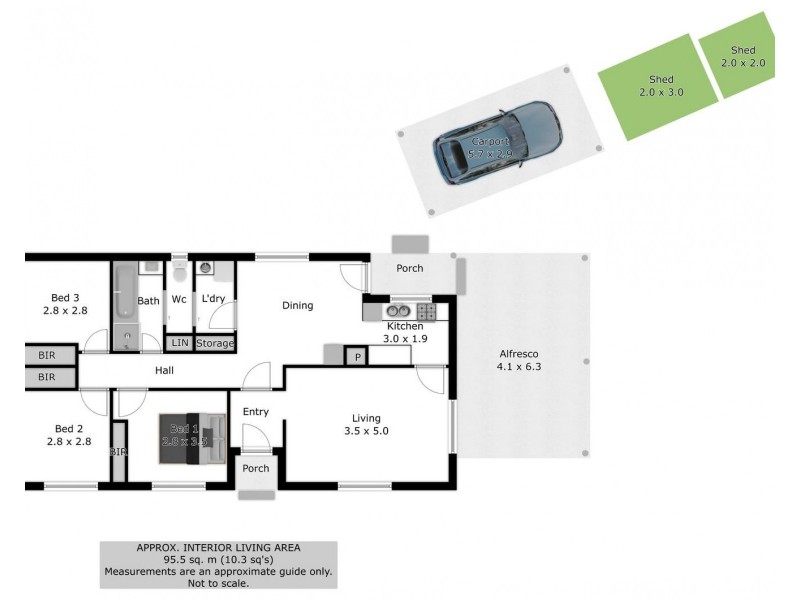 146 Melrose Drive, Wodonga VIC 3690 Floorplan