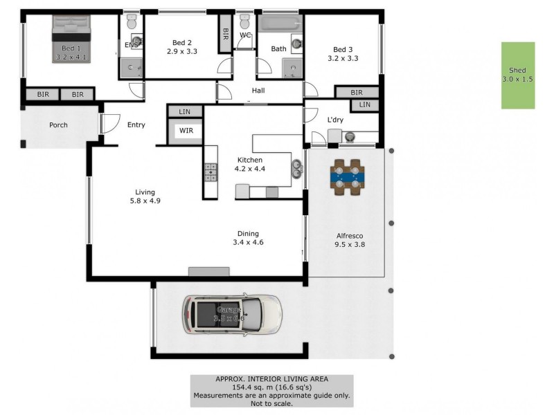 483 Ainslie Avenue, Lavington NSW 2641 Floorplan
