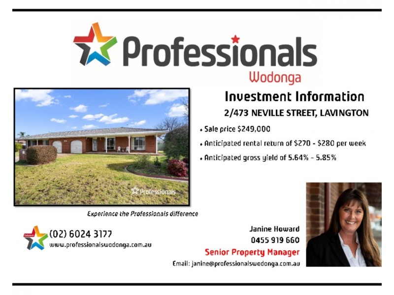 2/473 Neville Street, Lavington NSW 2641