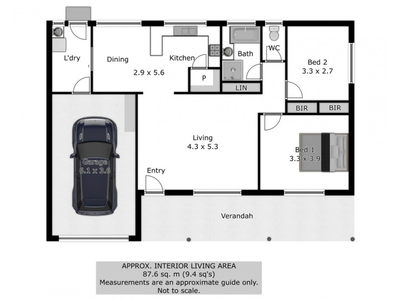 2/473 Neville Street, Lavington NSW 2641 Floorplan