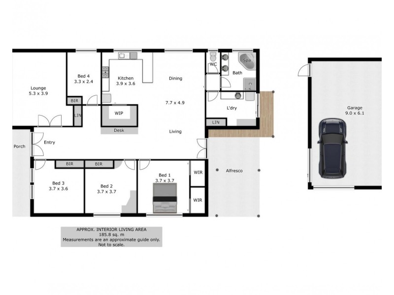 22 Brockley Street, Wodonga VIC 3690 Floorplan
