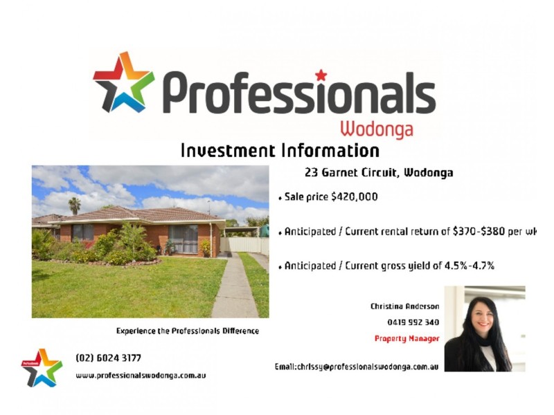 23 Garnet Circuit, Wodonga VIC 3690