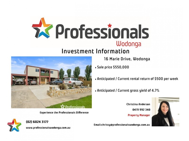 16 Marie Drive, Wodonga VIC 3690