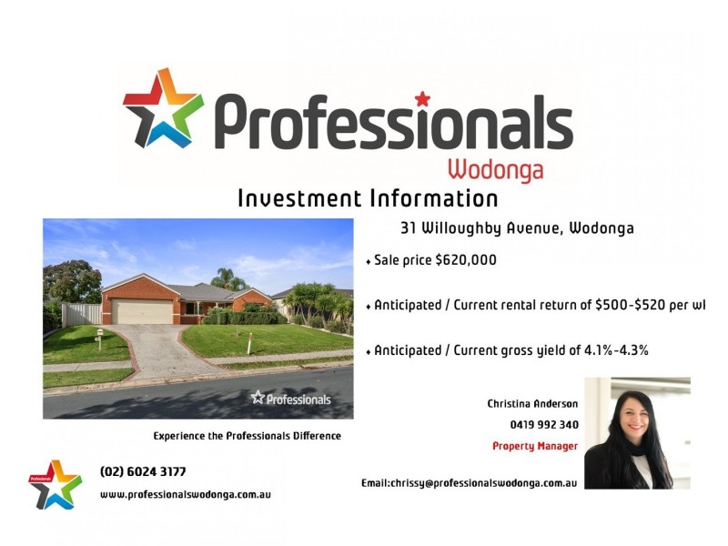 31 Willoughby Avenue, Wodonga VIC 3690
