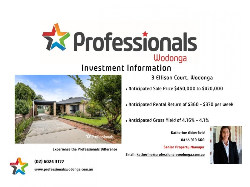 3 Ellison Court, Wodonga VIC 3690