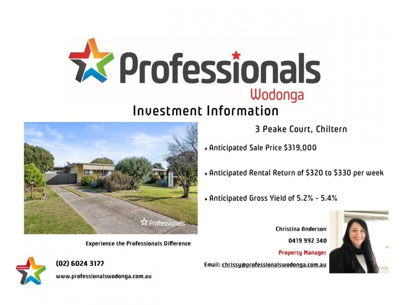 3 Peake Court, Chiltern VIC 3683