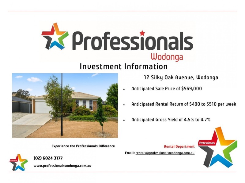 12 Silky Oak Avenue, Wodonga VIC 3690